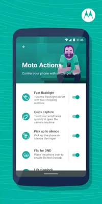 Moto android App screenshot 0